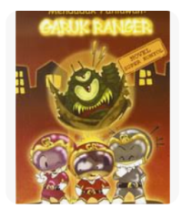 Image of Novel Mendakak Pahlawan Garuk Ranger